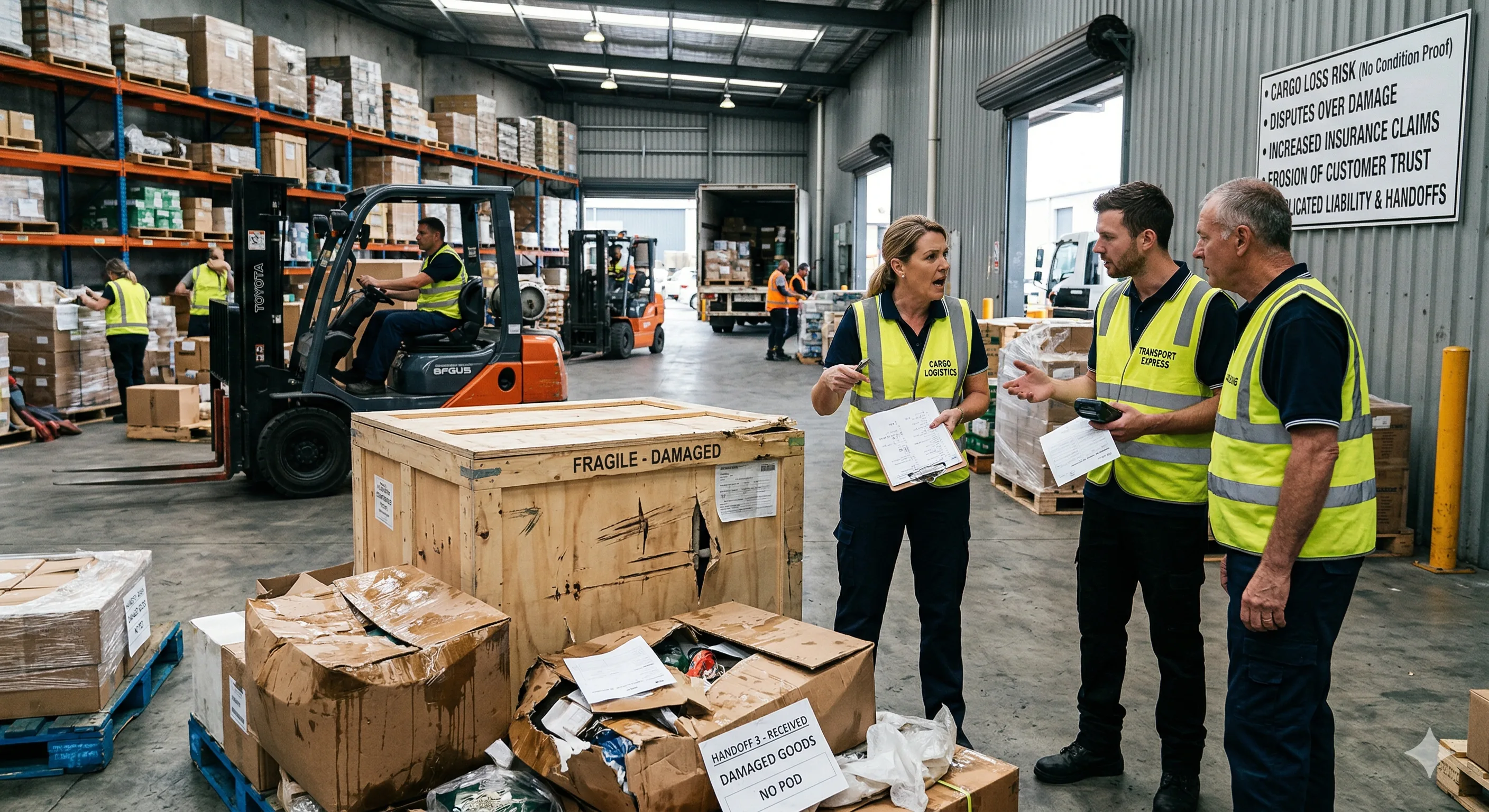 Cargo loss and damage risk