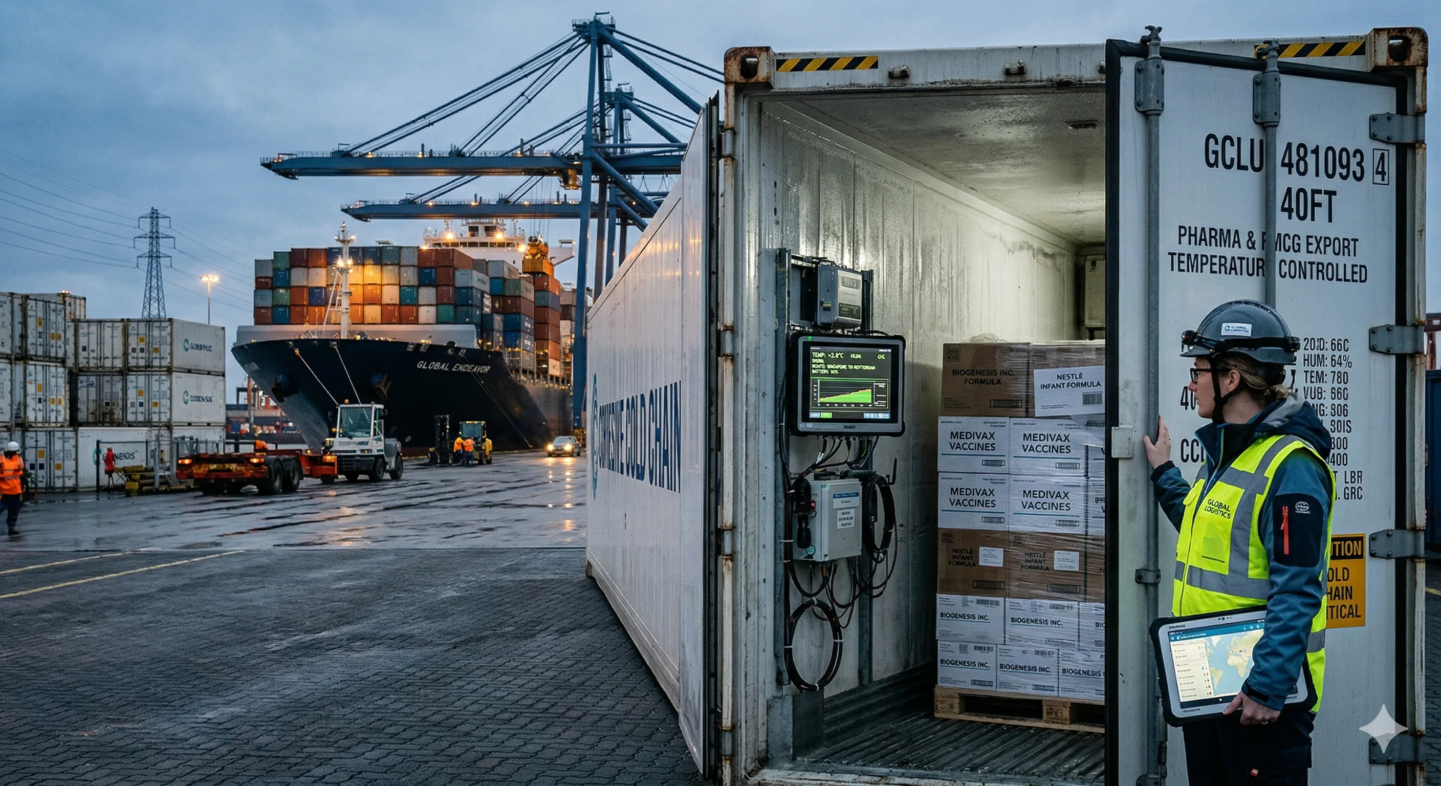 Long-Distance Cold Chain Integrity