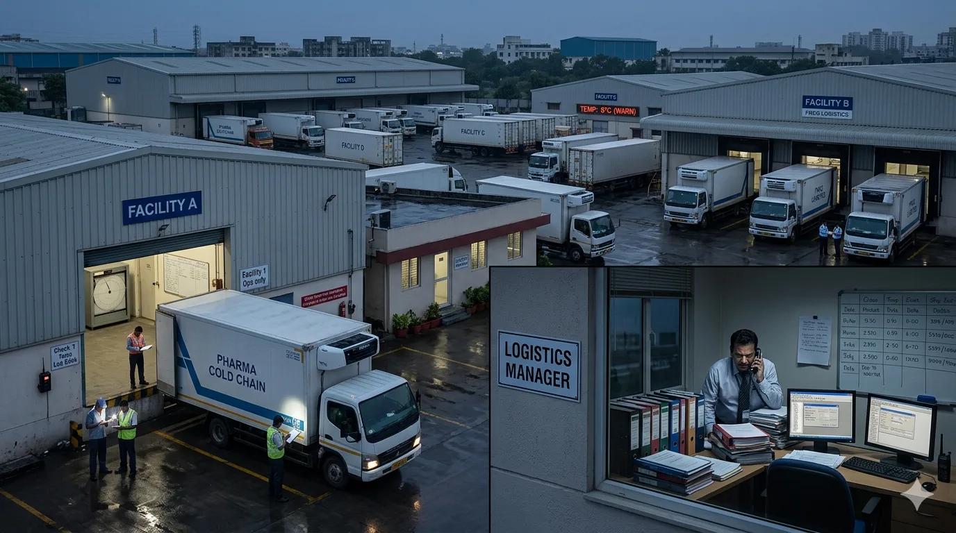 No centralized visibility for multi-locations facilities